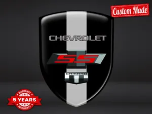 Chevrolet Stampa Adesivi Paraurti Resistenti Limitati Pregiati